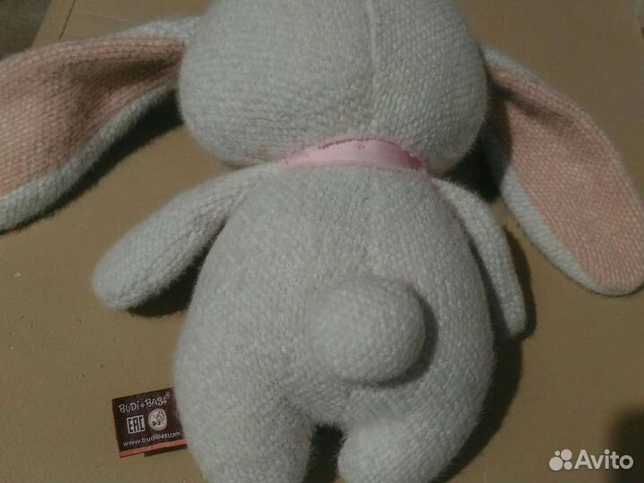 Мягкая игрушка заяц