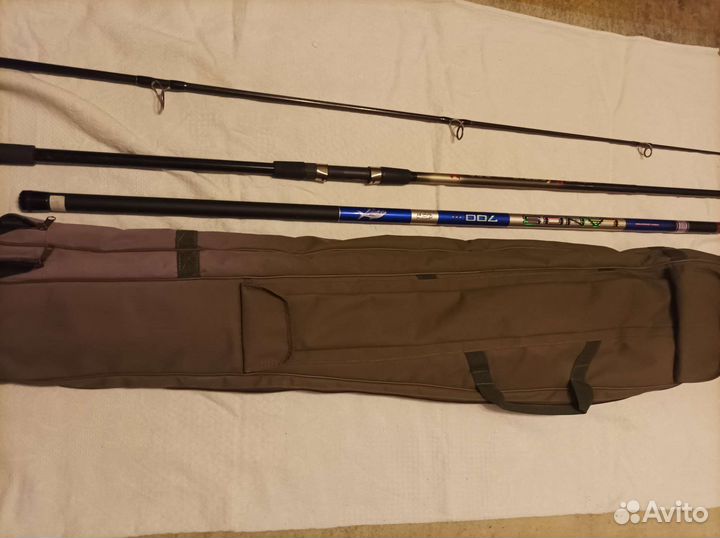 Удочки и спиннинги бу чехол, катушки