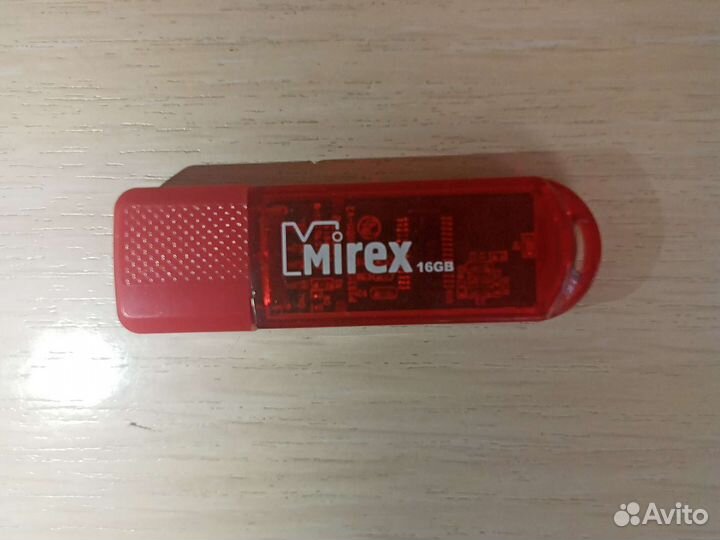 Флеш накопитель 16GB Mirex Elf USB 2.0 red
