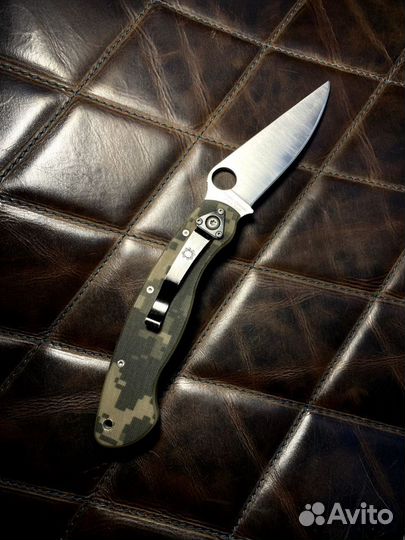 Нож Spyderco military s30v оригинал