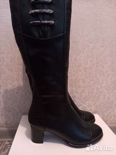 Сапоги осень весна женские 40