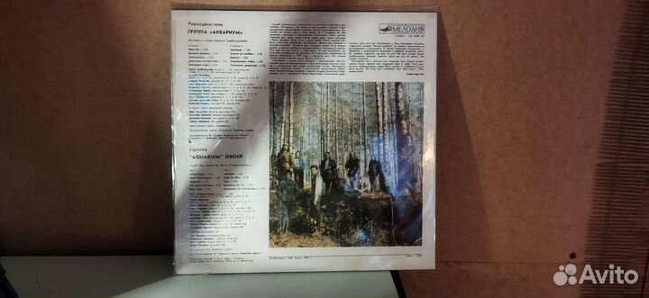 Виниловая пластинка Аквариум