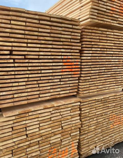 Доска обрезная 50х200х6000мм