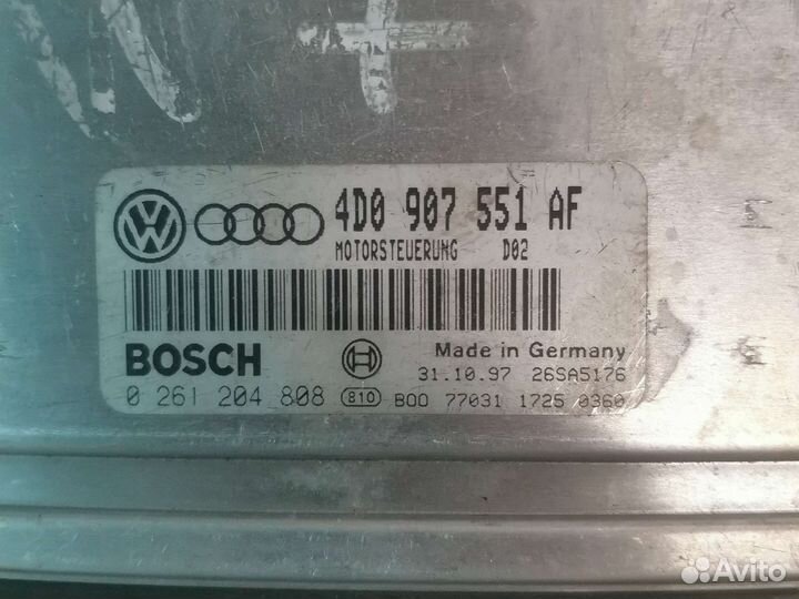 Блок управления двигателем Volkswagen Passat B5