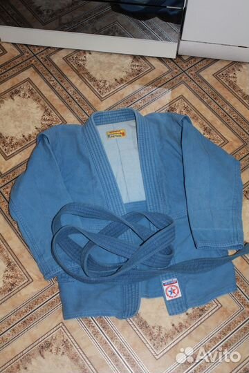 Кимоно для самбо. Самбовка рост 135-140 см