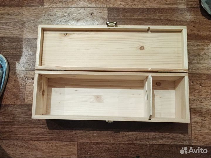 Ящик деревянный подарочный