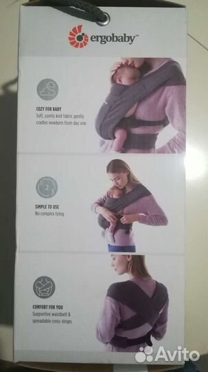 Эргорюкзак (Ergobaby Embrace) оригинал