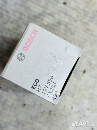 Лампа галогеновая H7 Bosch ECO