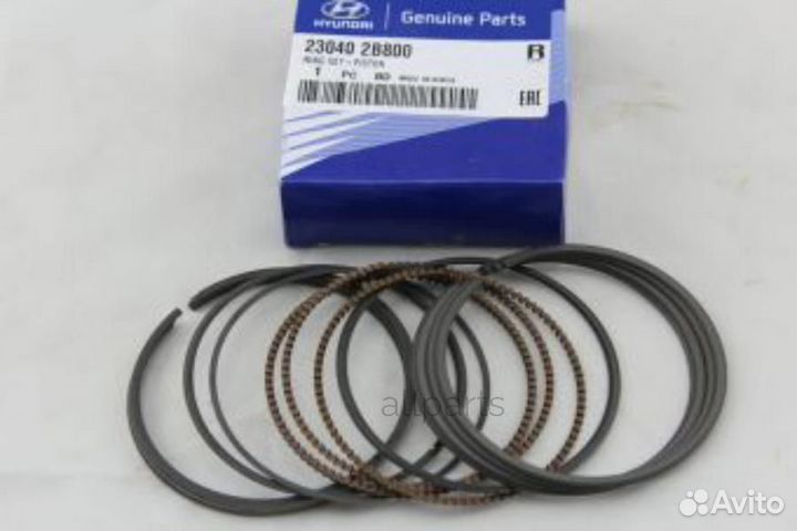 Hyundai-KIA 230402B800 Комплектпоршневыхколец hyun