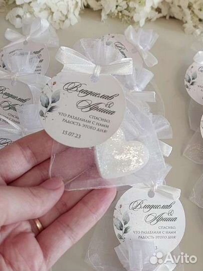 Подарки для гостей на свадьбу