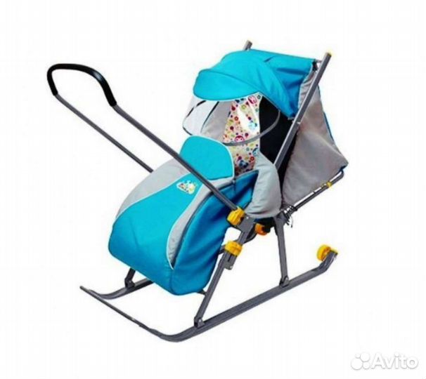 Санки коляска ника детям 4
