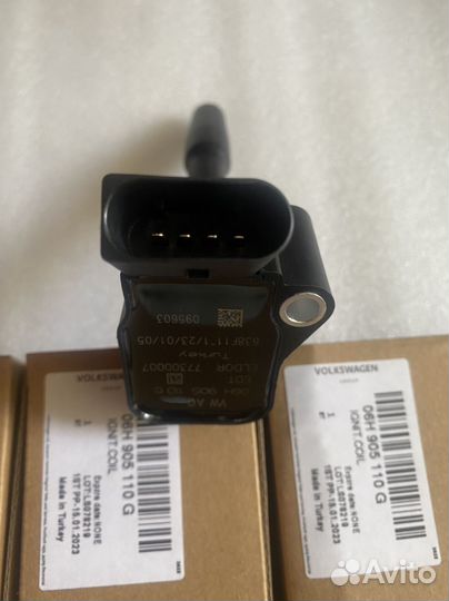 Катушка зажигания VAG 06H905110G 06K905110G