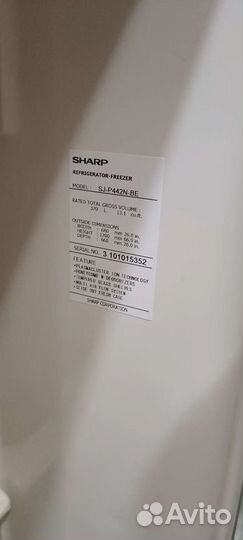 Холодильник бу Sharp SJP-442 NBE
