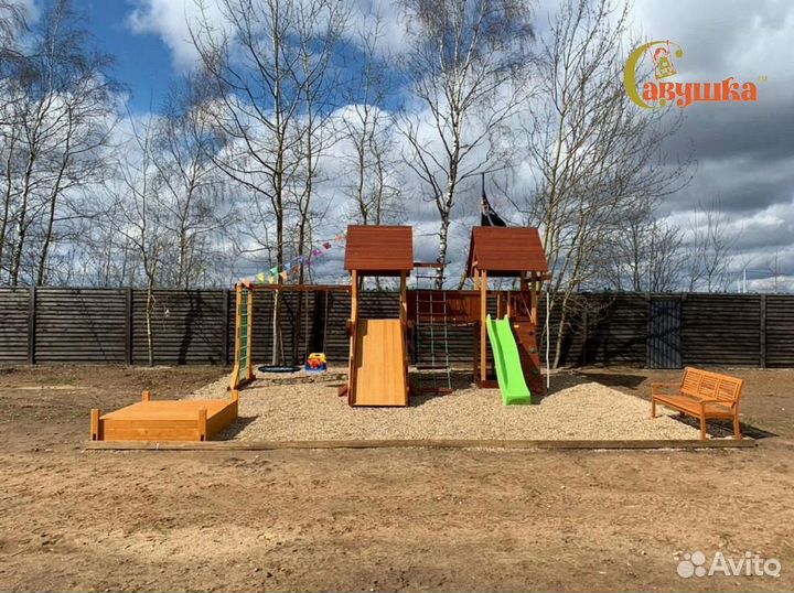 Спортивный комплекс с доставкой Савушка Люкс 9