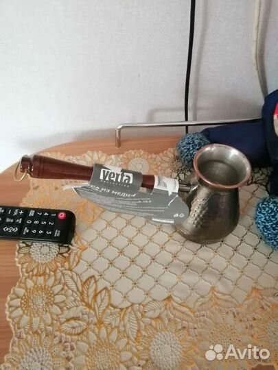 Турка для кофе медная