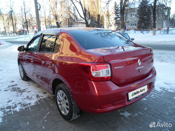 Renault Logan 1.6 МТ, 2017, 250 000 км