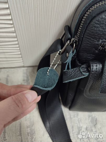 Сумка мужская натуральная кожа