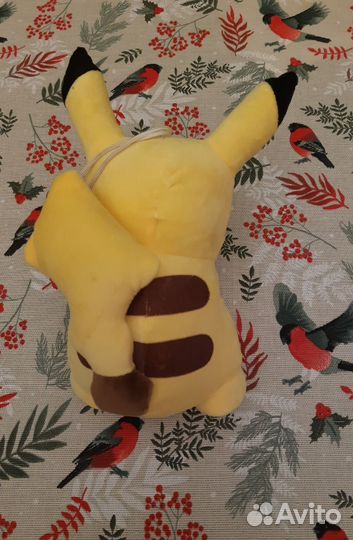 Плюшевая мягкая игрушка Покемон Пикачу - 10 шт