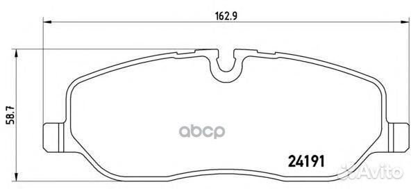 P44014 1158 00 колодки дисковые п Land Rover