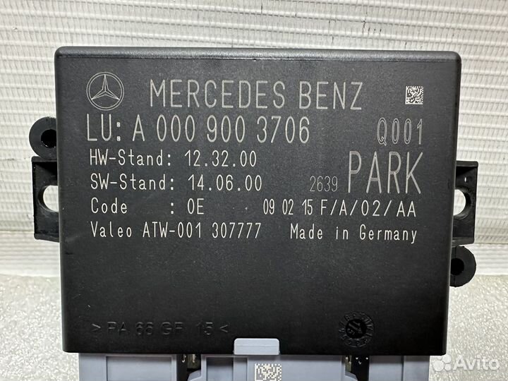Блок управления парктроников Mercedes A0009003706