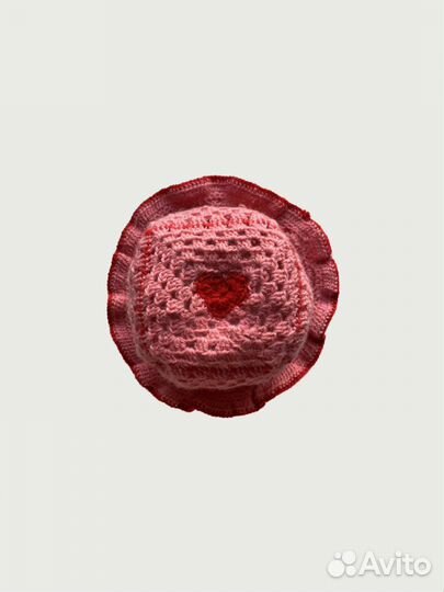 Вязаная панама