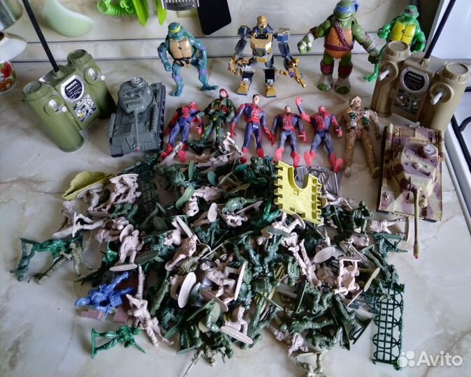 Игрушки Набор солдатиков