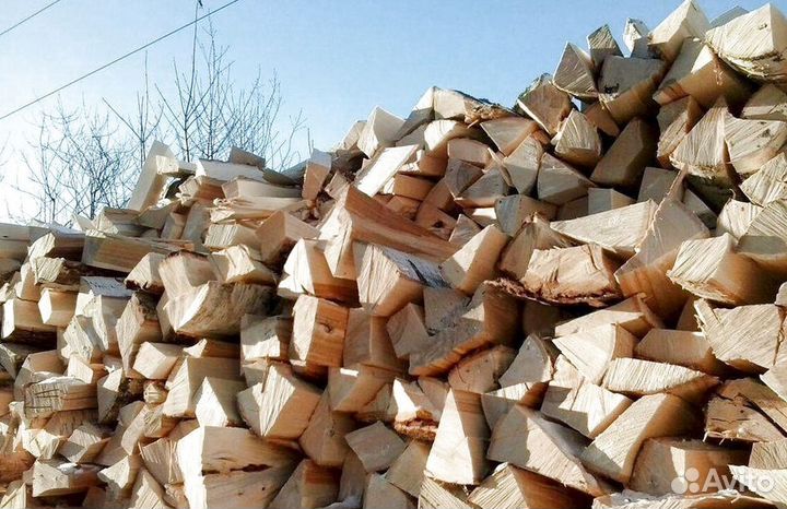 Крупнонаколотые дрова