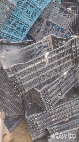 Пластиковые ящики для овощей и фруктов