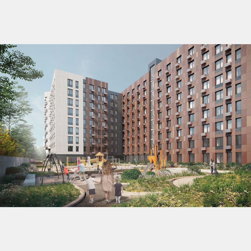 1-к. апартаменты, 42 м², 7/9 эт.