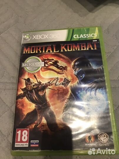 Игра для приставки xbox 360 mortal kombat