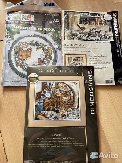Наборы для вышивания крестом Dimensions