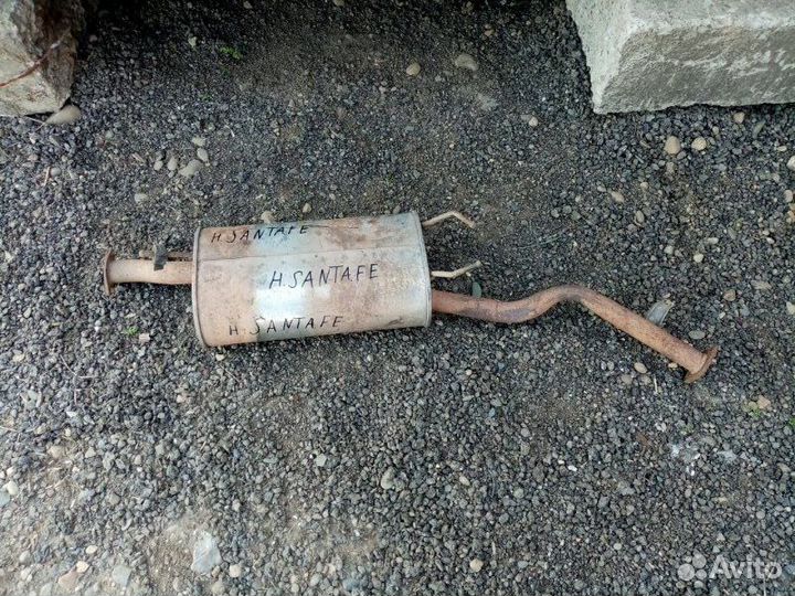 Резонатор глушителя Hyundai Santa Fe CM 2005-2012