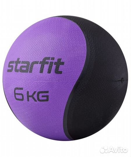 Медбол высокой плотности GB-702, 6 кг