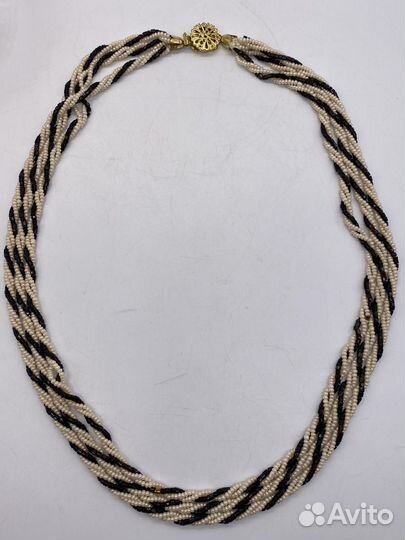 Бусы Чехословакия, винтаж