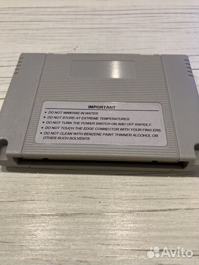 Картридж для snes super nintendo