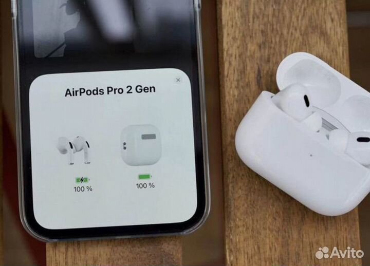 Airpods Pro 2 поколение (чип Airoha + чехол)