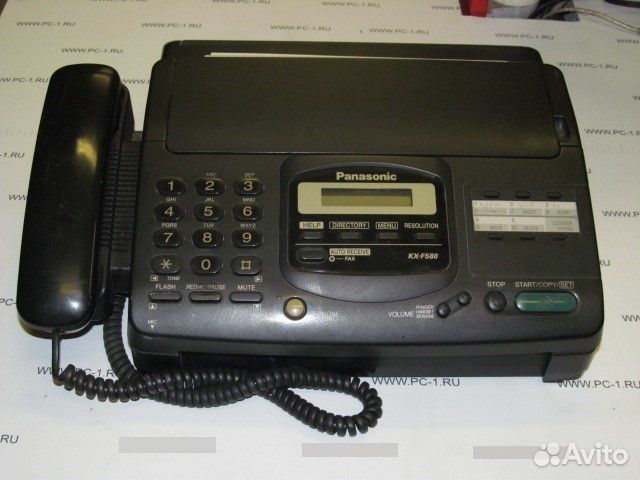 Факс Panasonic KX-F580