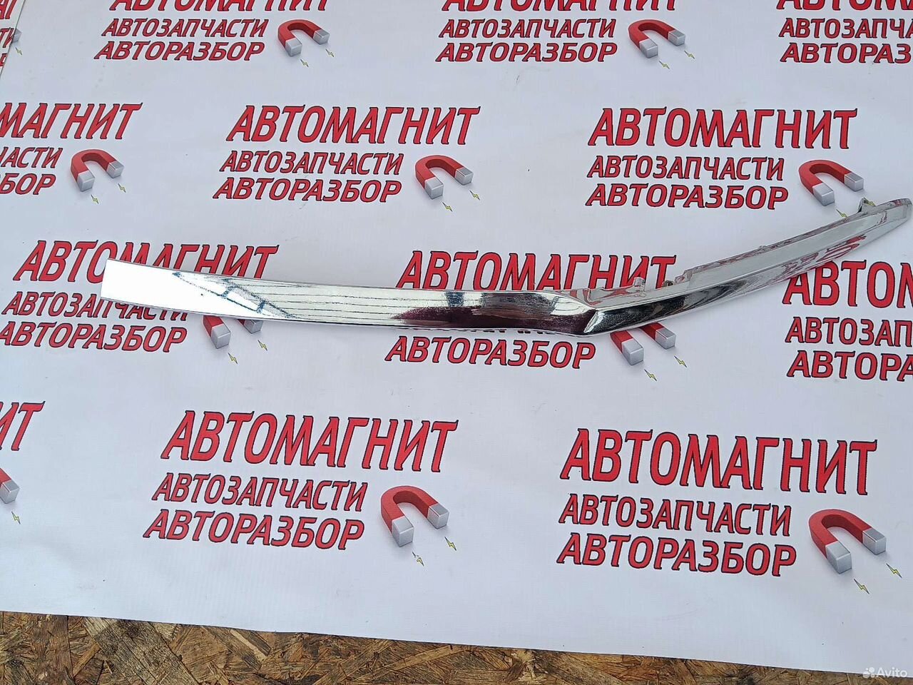 Молдинг решетки радиатора левый Тигго 7