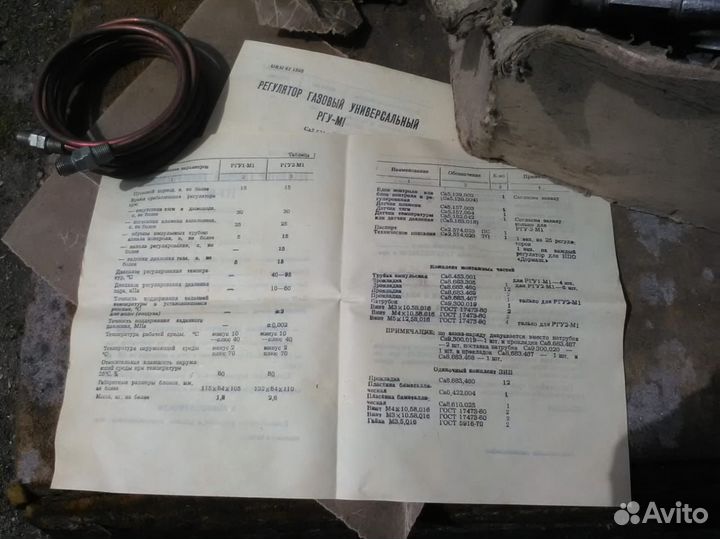 Регулятор газовый универсальный ргу- М1