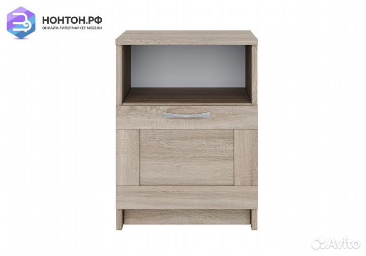 Тумба прикроватная Сириус дуб сонома 1 ящик