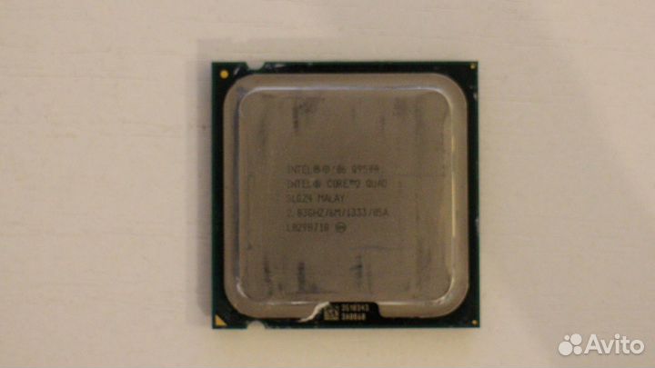 Intel Core 2 Quad Q9500 Yorkfield LGA775, 4 x 2833
