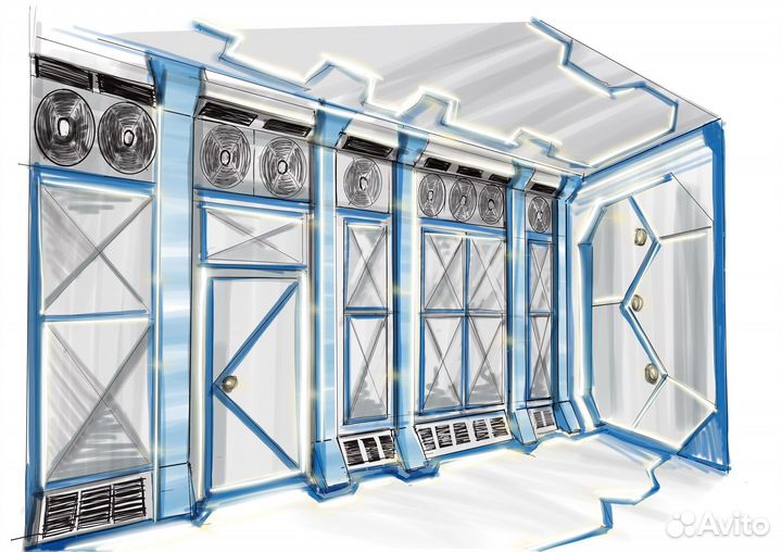 Интерьерные скетчи на заказ