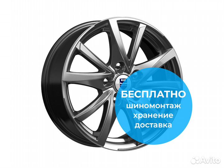 R16 5x108 6,5J ET48 D63,35 К&К Игуана Дарк платину