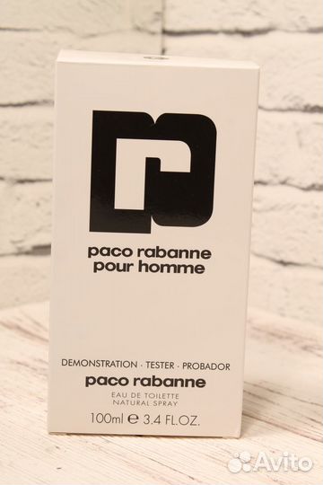 Мужской тестер Paco Rabanne pour Homme