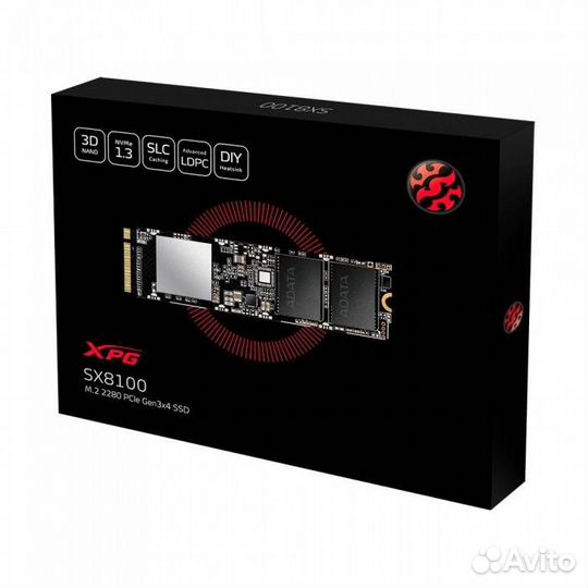 SSD adata 1000Gb ASX8100NP-1TT-C XPG