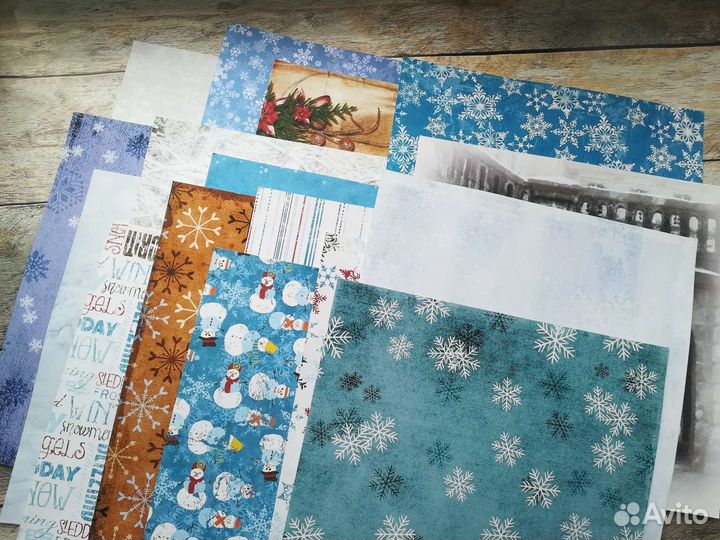 Набор бумаги для скрапбукинга