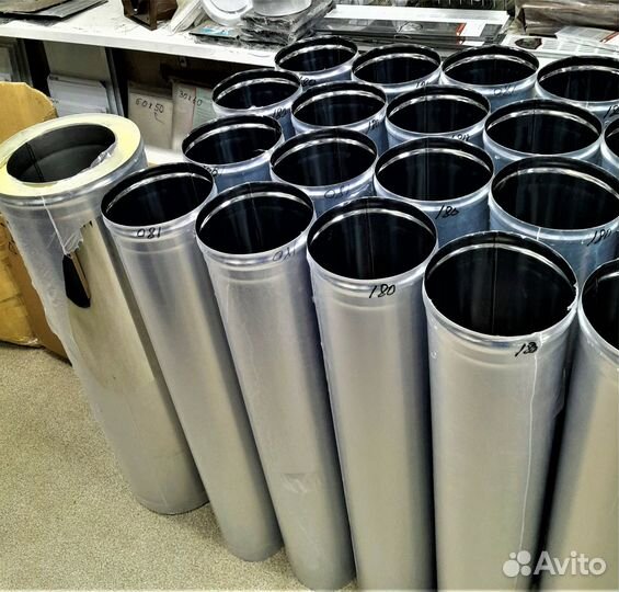 Дымоход для котла, печи, бани 115, 150