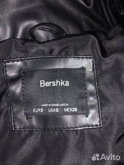 Пуховик укороченный Bershka s