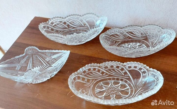 Вазы хрустальные СССР