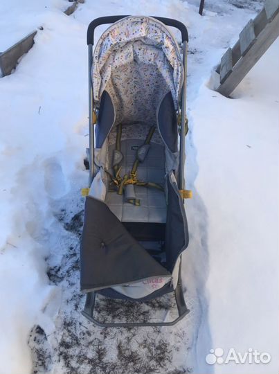 Санки коляска ника 7